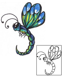 Dragonfly Tattoo For Women tattoo | ACF-00318