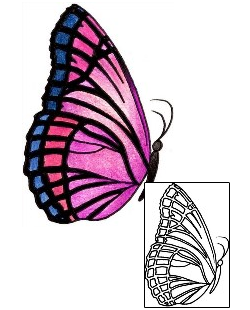Butterfly Tattoo For Women tattoo | ADF-00185