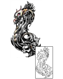 Horror Tattoo Mythology tattoo | ADF-00346
