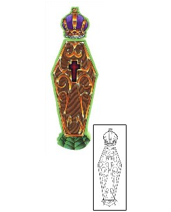 Coffin Tattoo Mythology tattoo | AGF-00012