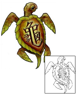 Turtle Tattoo Miscellaneous tattoo | AIF-00032