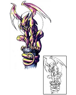 Gargoyle Tattoo Mythology tattoo | AIF-00060