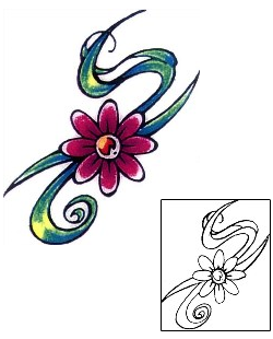 Daisy Tattoo Plant Life tattoo | AIF-00071
