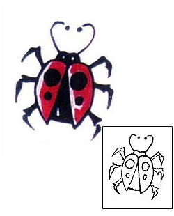 Ladybug Tattoo Insects tattoo | AIF-00076