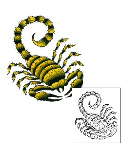 Zodiac Tattoo Traditional Scorpion Tattoo