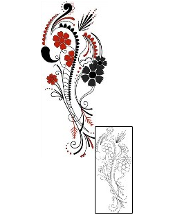 Decorative Tattoo Specific Body Parts tattoo | ALF-00013