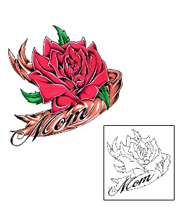 Rose Tattoo Plant Life tattoo | AMF-00004
