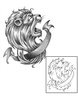 Lion Tattoo Miscellaneous tattoo | ANF-00037