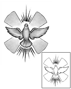 Bird Tattoo Religious & Spiritual tattoo | ANF-00106