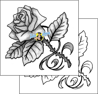 Flower Tattoo plant-life-flowers-tattoos-anibal-anf-00150