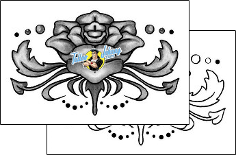 Flower Tattoo flower-tattoos-anibal-anf-00159