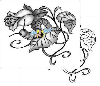 Flower Tattoo plant-life-flowers-tattoos-anibal-anf-00190