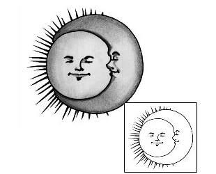 Sun Tattoo Astronomy tattoo | ANF-00233