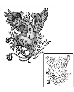 Phoenix Tattoo Mythology tattoo | ANF-00236