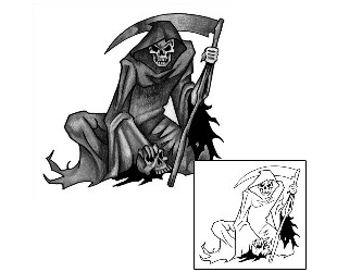Reaper Tattoo Horror tattoo | ANF-00252