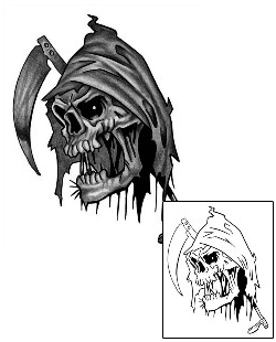 Reaper Tattoo Horror tattoo | ANF-00255
