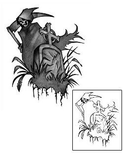 Reaper Tattoo Horror tattoo | ANF-00256