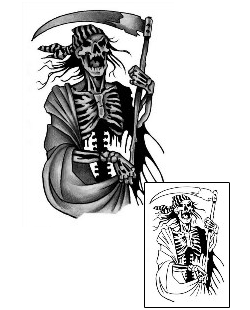Reaper Tattoo Horror tattoo | ANF-00269