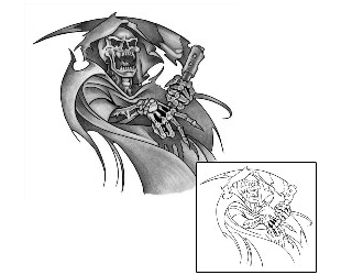 Reaper Tattoo Horror tattoo | ANF-00272