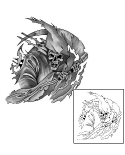 Reaper Tattoo Horror tattoo | ANF-00274