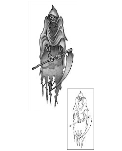Reaper Tattoo Horror tattoo | ANF-00277