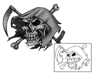 Reaper Tattoo Horror tattoo | ANF-00278