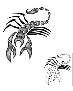 Scorpio Tattoo Zodiac tattoo | ANF-00313