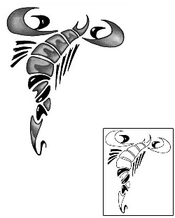 Scorpio Tattoo Zodiac tattoo | ANF-00322