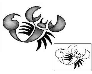 Scorpio Tattoo Zodiac tattoo | ANF-00328