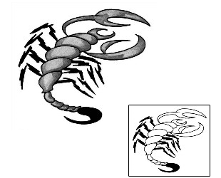 Scorpio Tattoo Zodiac tattoo | ANF-00335