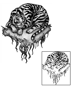 Tiger Tattoo Animal tattoo | ANF-00374