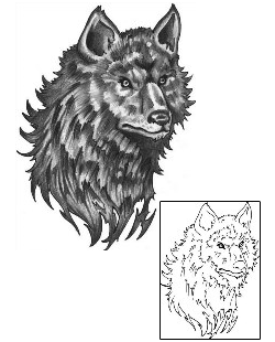 Wolf Tattoo Animal tattoo | ANF-00395