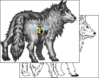 Wolf Tattoo anf-00399