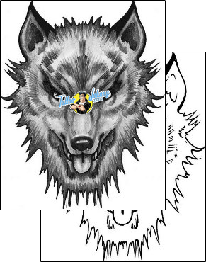 Wolf Tattoo anf-00402