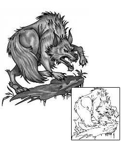 Wolf Tattoo Animal tattoo | ANF-00412