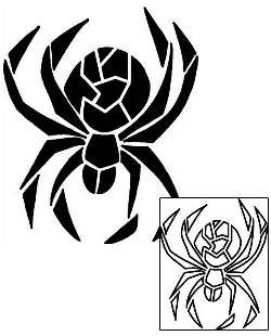 Spider Tattoo Tattoo Styles tattoo | ANF-00499