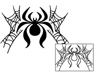 Spider Web Tattoo Tattoo Styles tattoo | ANF-00511