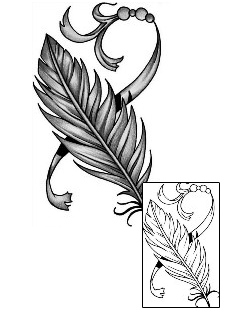 Feather Tattoo Miscellaneous tattoo | ANF-00583