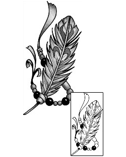 Feather Tattoo Miscellaneous tattoo | ANF-00595