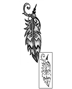 Feather Tattoo Miscellaneous tattoo | ANF-00606