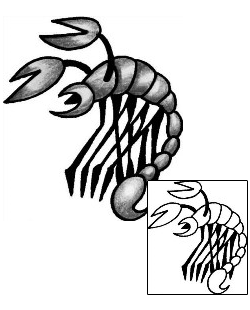 Scorpio Tattoo Zodiac tattoo | ANF-00735