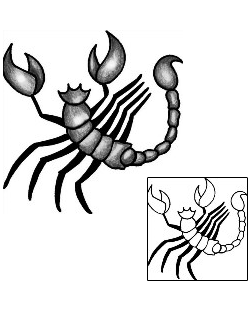 Scorpio Tattoo Zodiac tattoo | ANF-00747