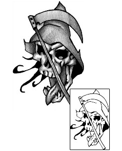 Reaper Tattoo Horror tattoo | ANF-00921