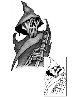 Reaper Tattoo Horror tattoo | ANF-00928