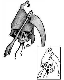 Skull Tattoo Horror tattoo | ANF-00937