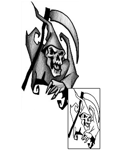 Reaper Tattoo Horror tattoo | ANF-00949