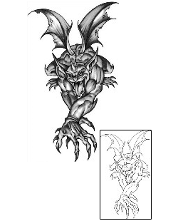 Gargoyle Tattoo Mythology tattoo | ANF-01028