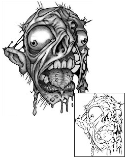 Zombie Tattoo Horror tattoo | ANF-01053