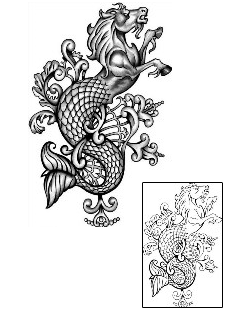 Fish Tattoo Marine Life tattoo | ANF-01166