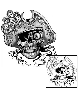 Pirate Tattoo Miscellaneous tattoo | ANF-01251